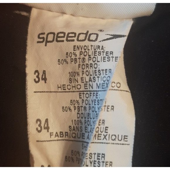 Size 34 Medium Womens Purple Speedo Endurance Swimsuit One Piece - Picture 5 of 6